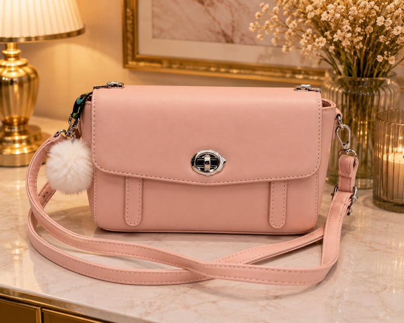 Pink Bag with Casual style